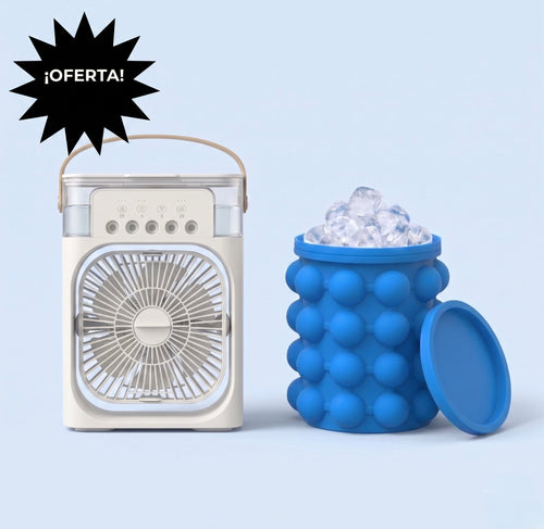 Ventilador + Molde Hielo FrostySummer